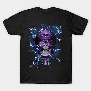 Retro Robo Skull T-Shirt